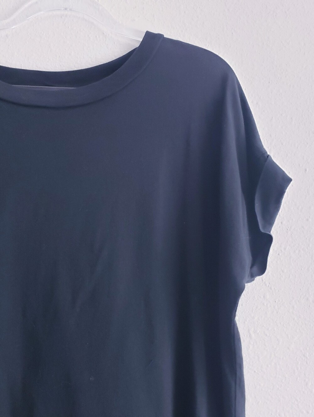 All Saints Staple Black Short Sleeve Tee Shirt - Picture 2 of 5